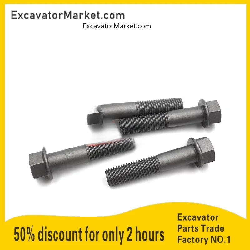 

Excavator Spare Hitachi ex60 Zax60 Support Wheel Screw Bottom Wheel Screw Support Wheel Bolt Screw Excavator Accessories