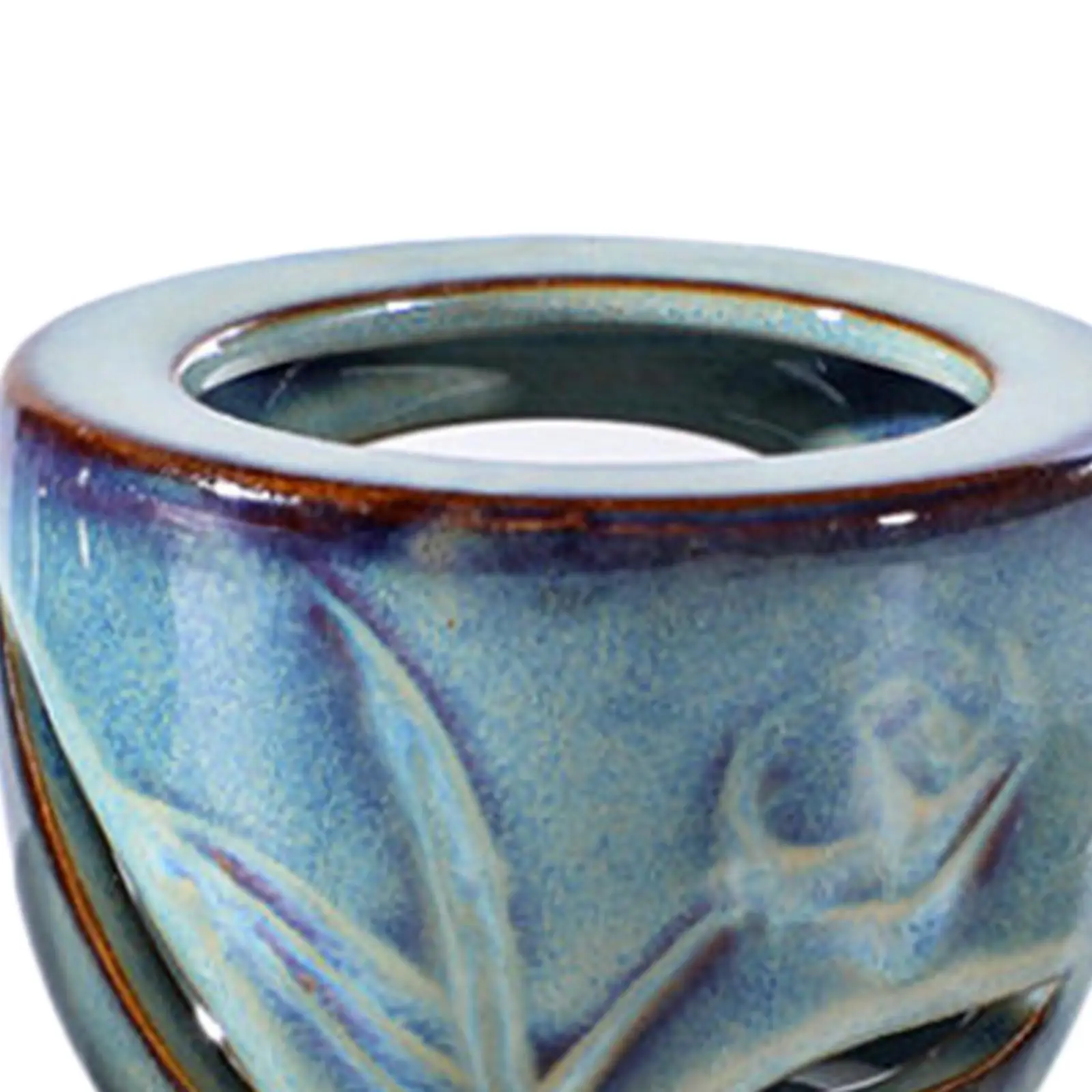 Ceramic Candle Warmer, Fragrance Wax Burner Decorative Lamp for Gifts Fit for Spa and