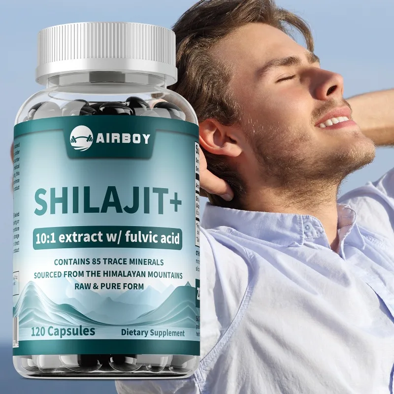 Shilajit Capsules - Antioxidant, Supports Nervous and Brain Function Health, Improve Mental Clarity, Enhance Vitality & Immunity
