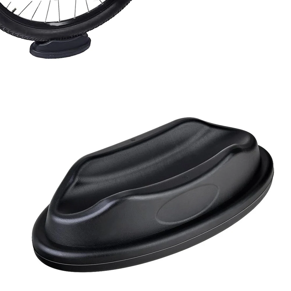 Bike Front Wheel Block Anti-Slip Riser Stand Bike Turbo Support Stationary Bike Front Wheel Stand with Non-Slip Base for Bicycle