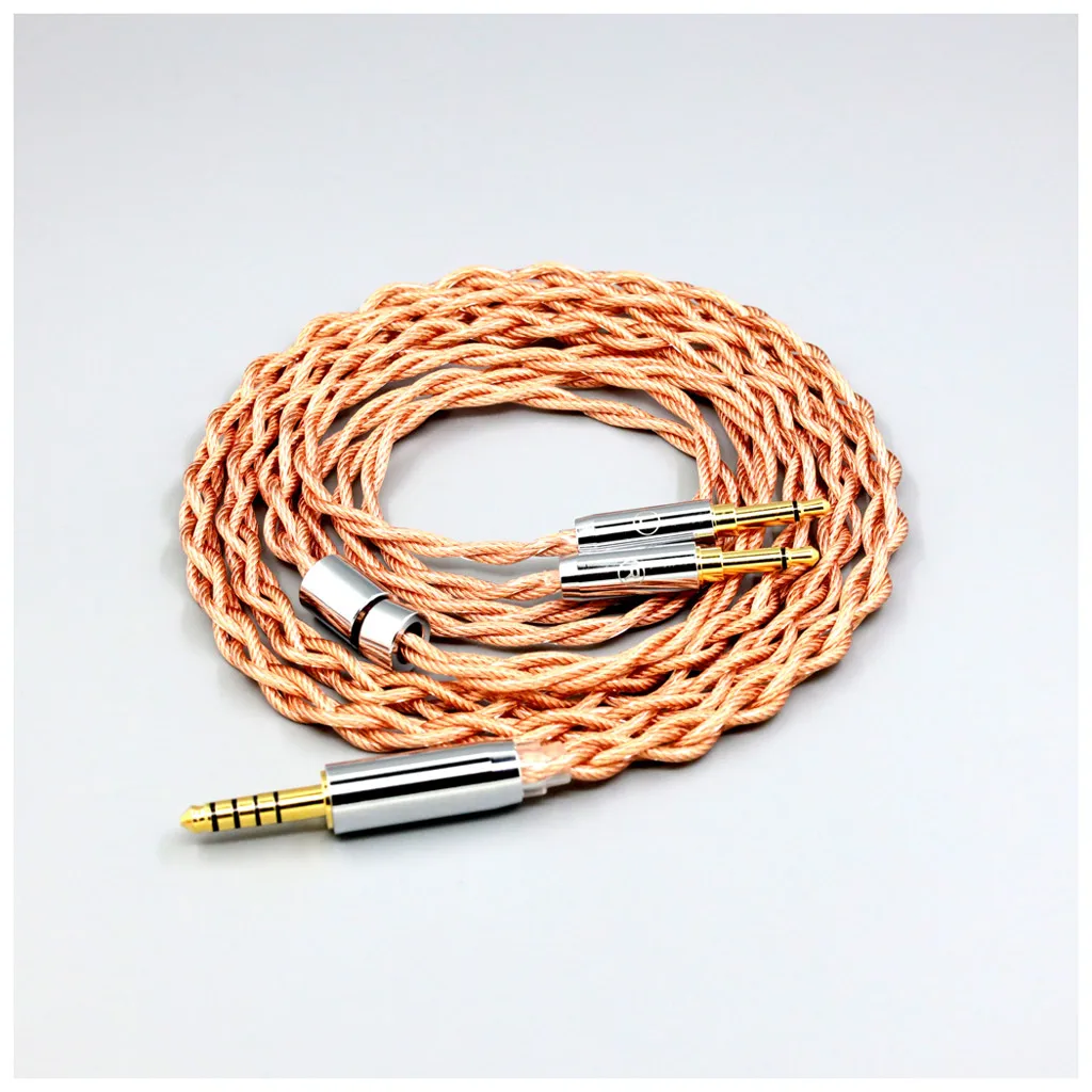 الجرافين 7N OCC التدريع محوري مختلط سماعة كابل ل Hifiman Sundara أناندا HE1000se ديفا He-35 he400se HE6se Arya 7776