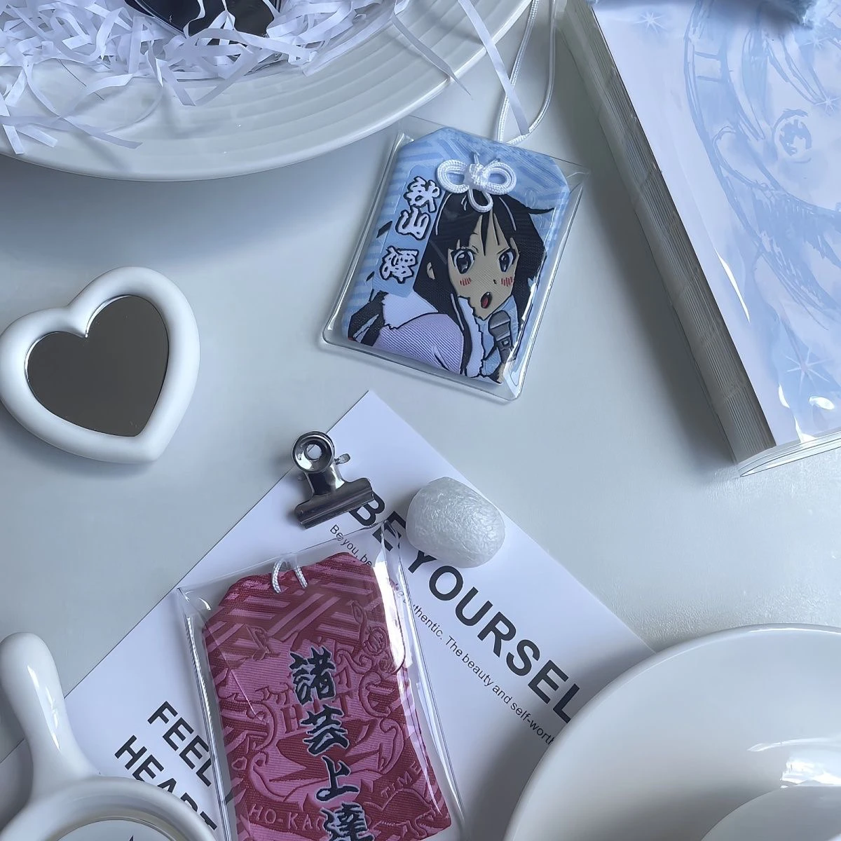 Light Tone Girl! K-ON Pingjiwei Yushou Pendant Pingze Tianjing Middle Law Secondary Element Anime Peripheral Pendant