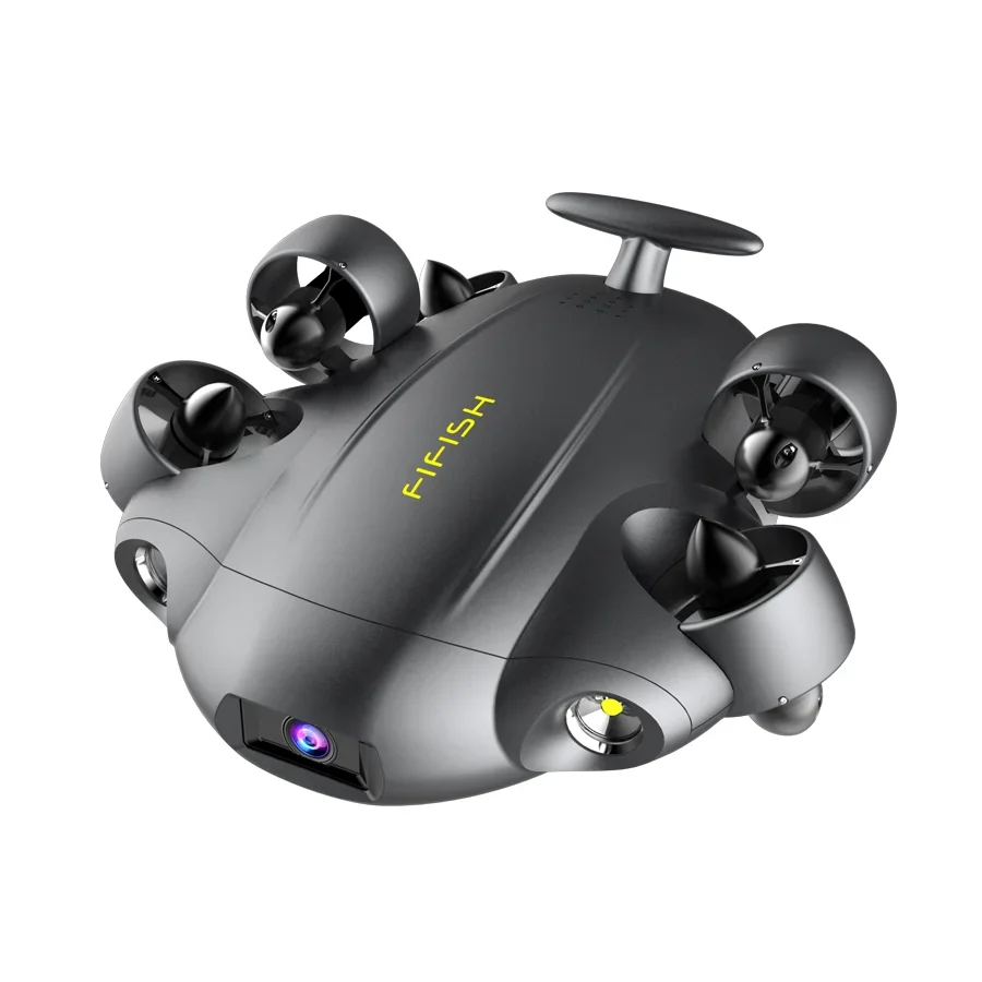 WUPRO V6 EXPERT Uav Drone de pesca com câmera Discovery Drone 4k Live Stream Rovs Rov Robô subaquático