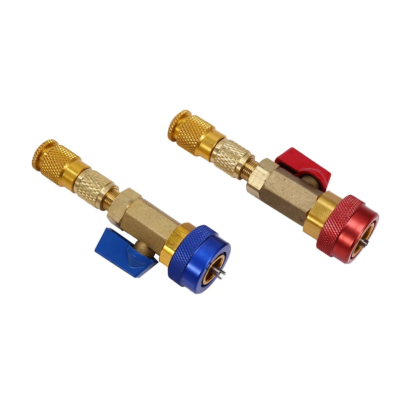 

2PCS R134A Valve Core Tool Car Air Condition Valve Corehigh And Low Pressure Air Conditioning Valve Core Remover Tool