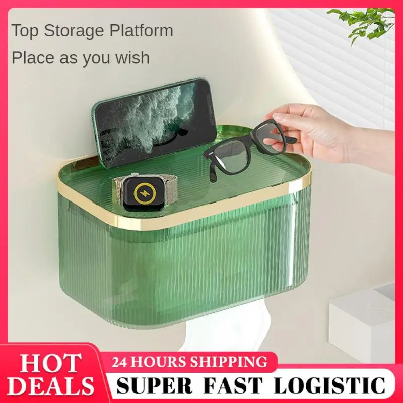 

Ящик для хранения для гостиной, многофункциональный высококачественный светильник, роскошный бытовой пластиковый держатель для хранения салфеток, бытовая спальня