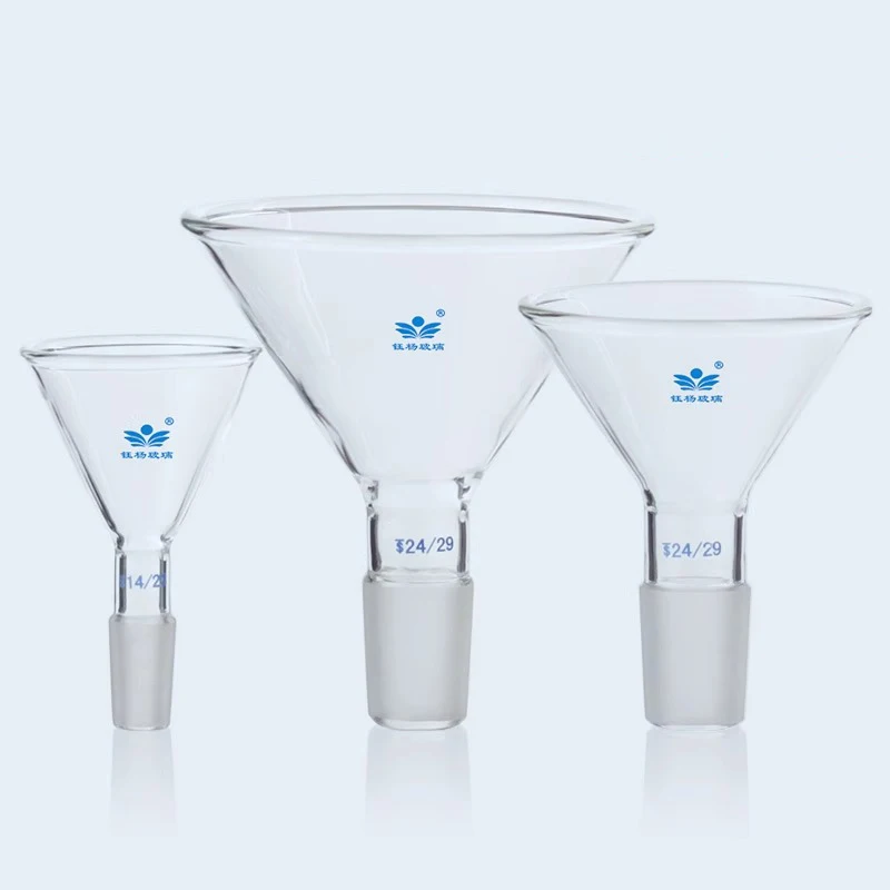 

1Pc Diameter 50mm to 150mm Glass Conical Feed Funnel With Standard Ground-in Mouth Using in Lab Experiment Supply