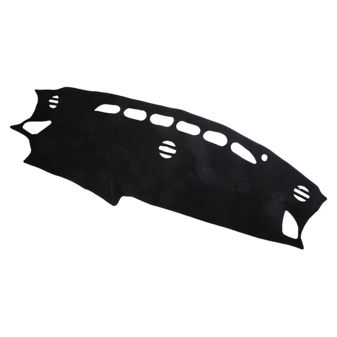 Cubierta antideslizante de poliéster para salpicadero de coche, Protector de salpicadero LHD, color negro, apto para Mazda CX5 SUV 2012, 2013, 2014, 2015, 2016, 2017