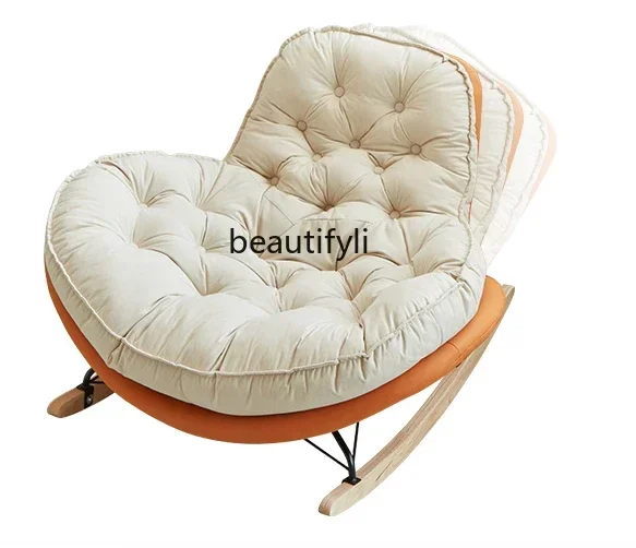 Snail rocking chair Adult recliner balcony Home leisure living room Lazy sofa, leisure chair