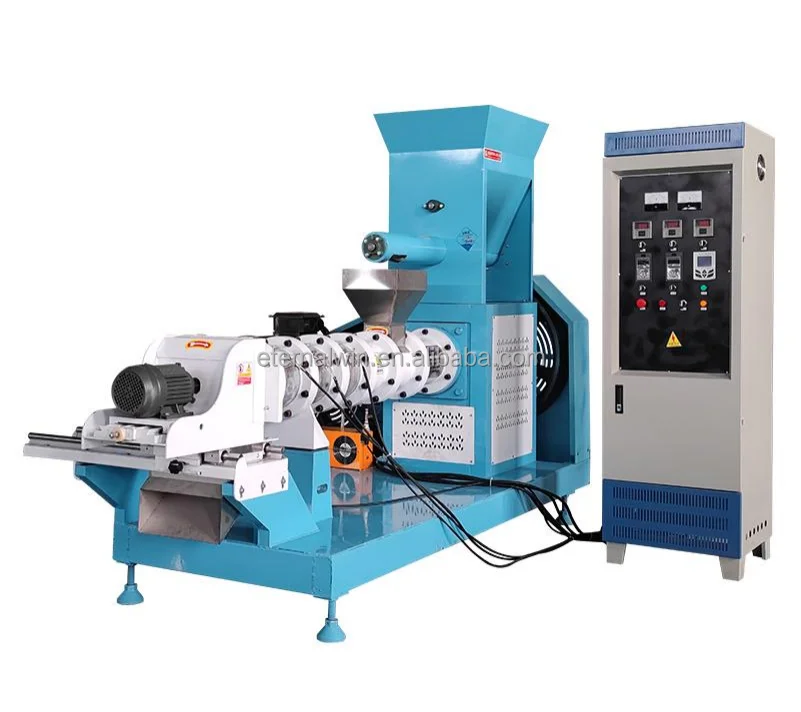 Catfish Feed Dog Food Machine Feed Pellet Manufacturer Expander Equipment Manufactured in Ghana Floating Fish Feed Extruder