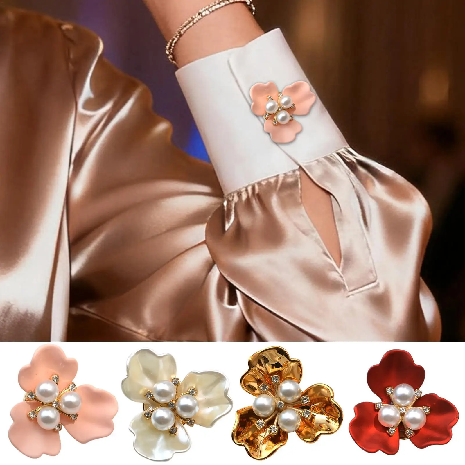 

Чехлы на пуговицы в форме цветка, украшения для рубашек, запонки «сделай сам», для швейных проектов, свадебный наряд, пальто, пиджаки, аксессуары для изготовления