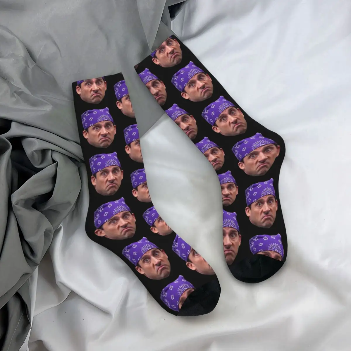 Fashion Men's Socks Harajuku Prison Mike The Office TV Sock Sport Women's Socks Spring Summer Autumn Winter