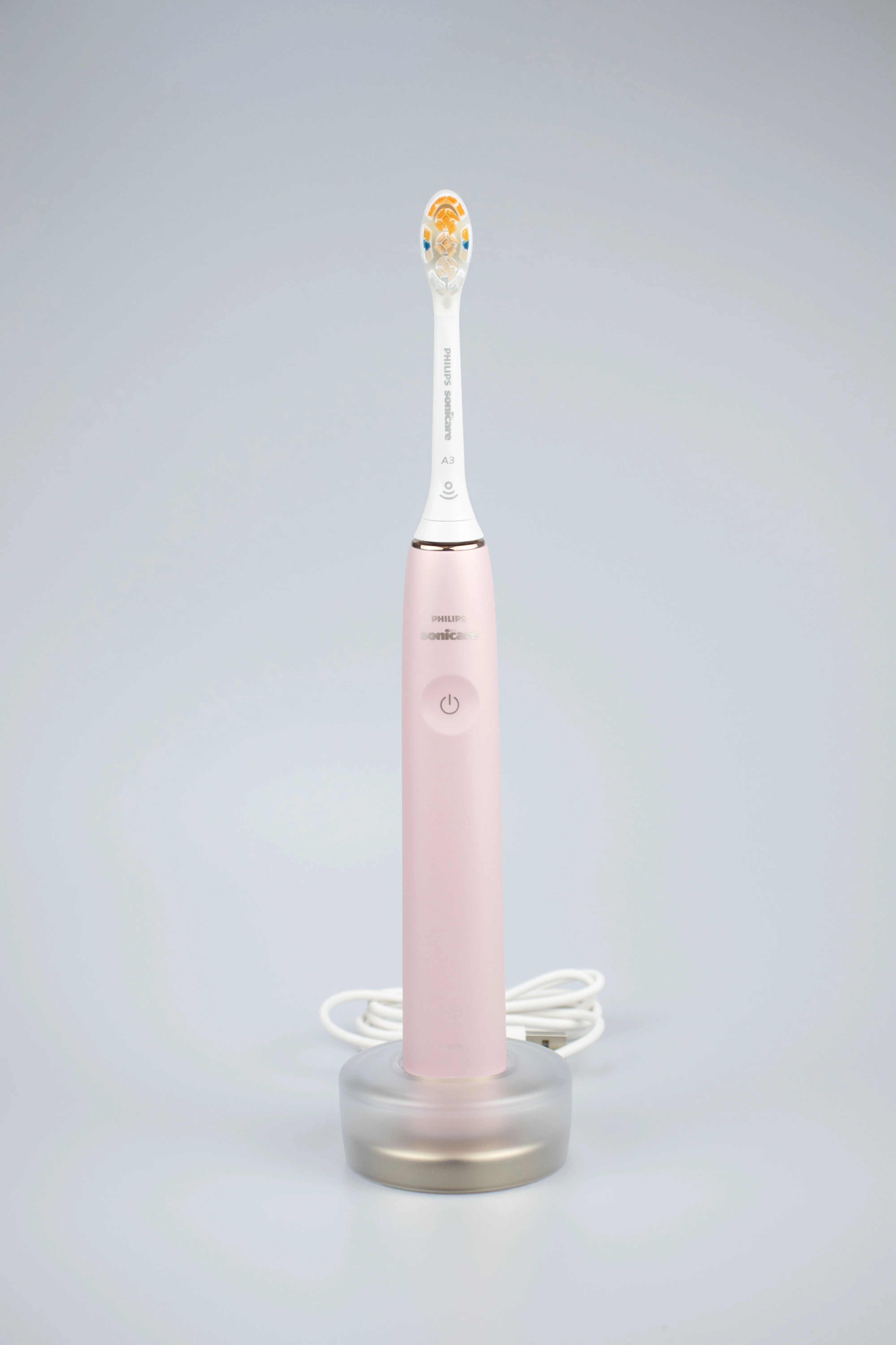 Philips Sonicare แปรงสีฟันไฟฟ้า HX9996เพชรแบบชาร์จไฟได้หัวเปลี่ยน Philips A3ผู้ใหญ่สีน้ำเงิน