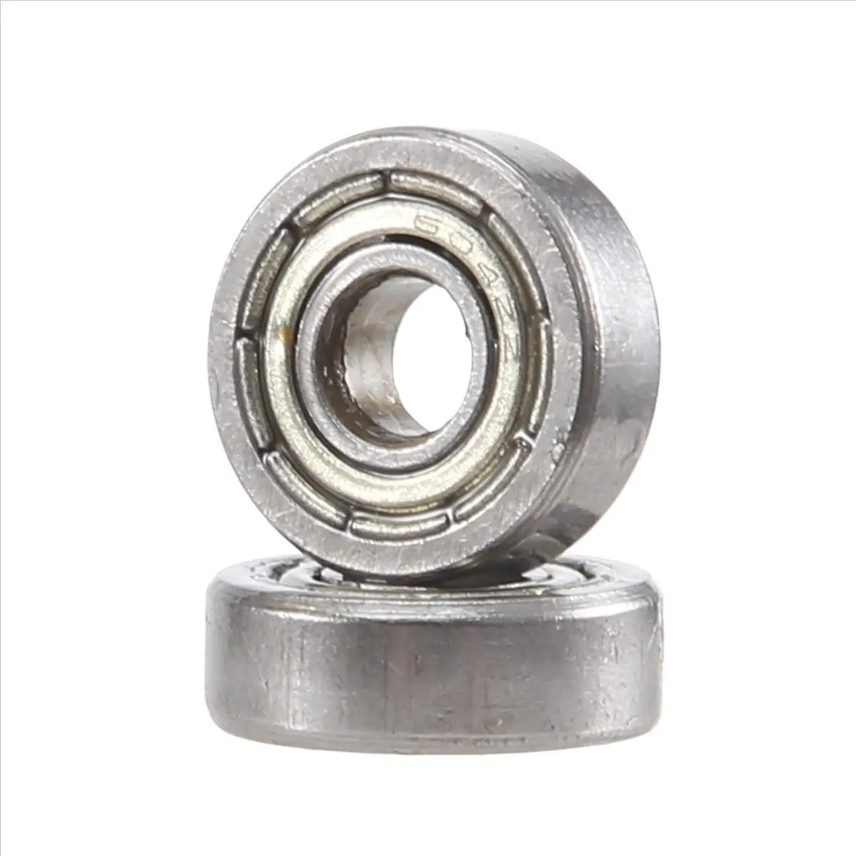 A78I 10pcs Miniature Sealed Metal Shielded Metric Radial Ball Bearing Model: 604 ZZ 4x12x4MM