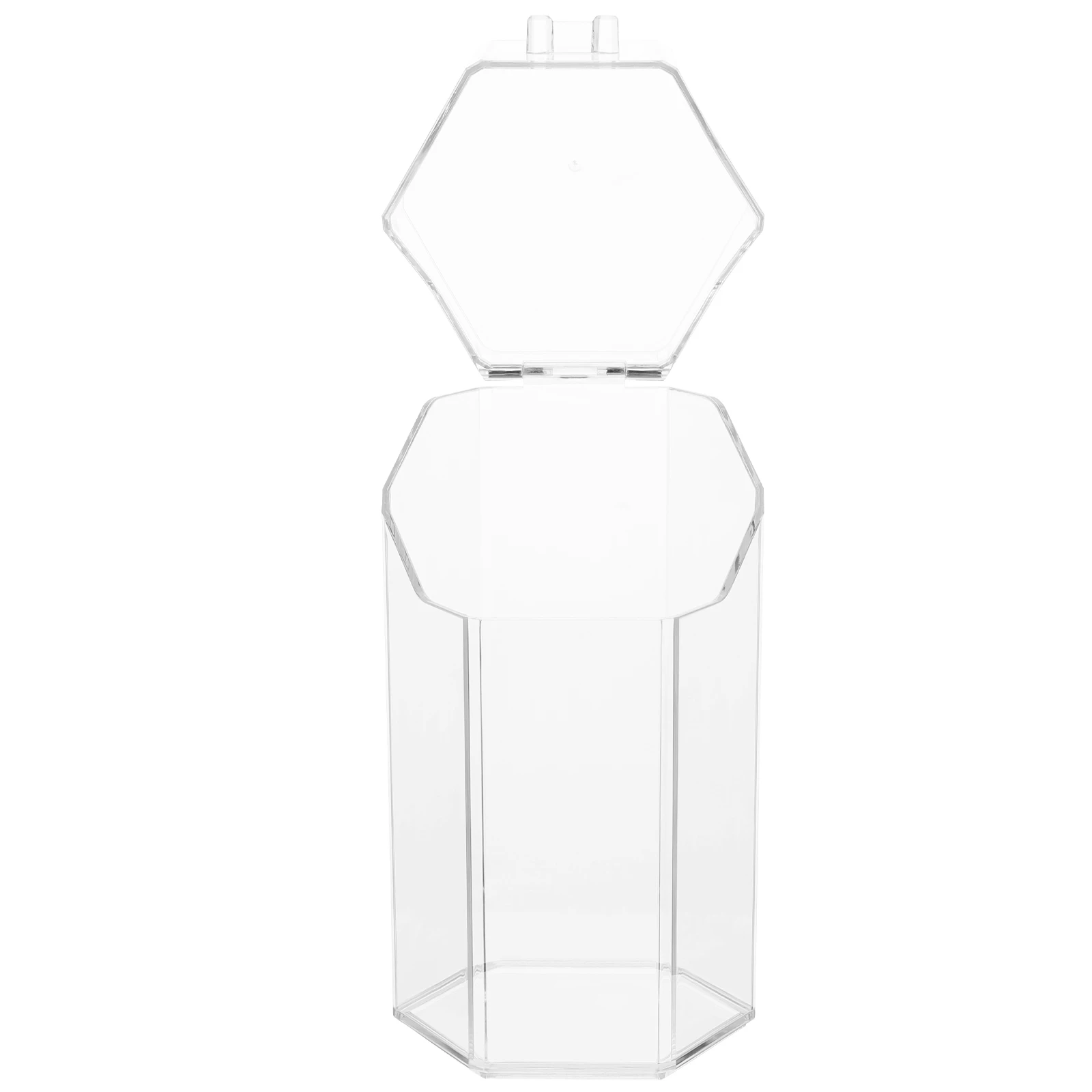 

Multifunctional Transparent Pen Holder Stationery Storage Box Desktop Organizer For Office Home Makeup Brush Container