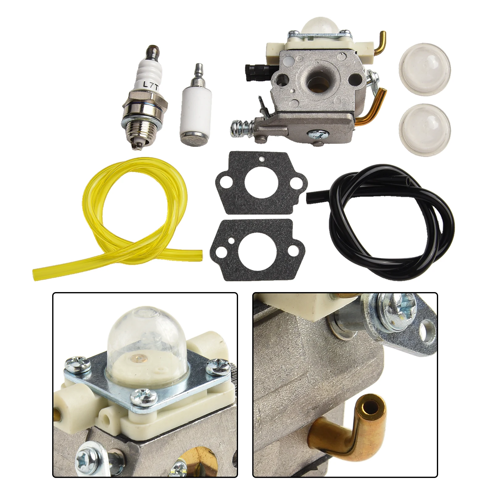 Pivotal Repair Essentials carburation assembly featuring compatible fuel lines & gasket set tailored to thePB 250