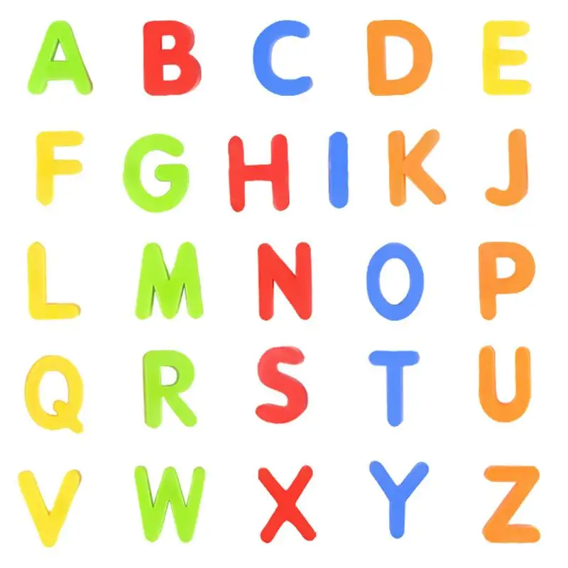 

Magnetic Alphabet Letters Alphabet Magnets For Fridge Colorful Toy Educational Learning Games Preschool Toy For Kids Ages 3