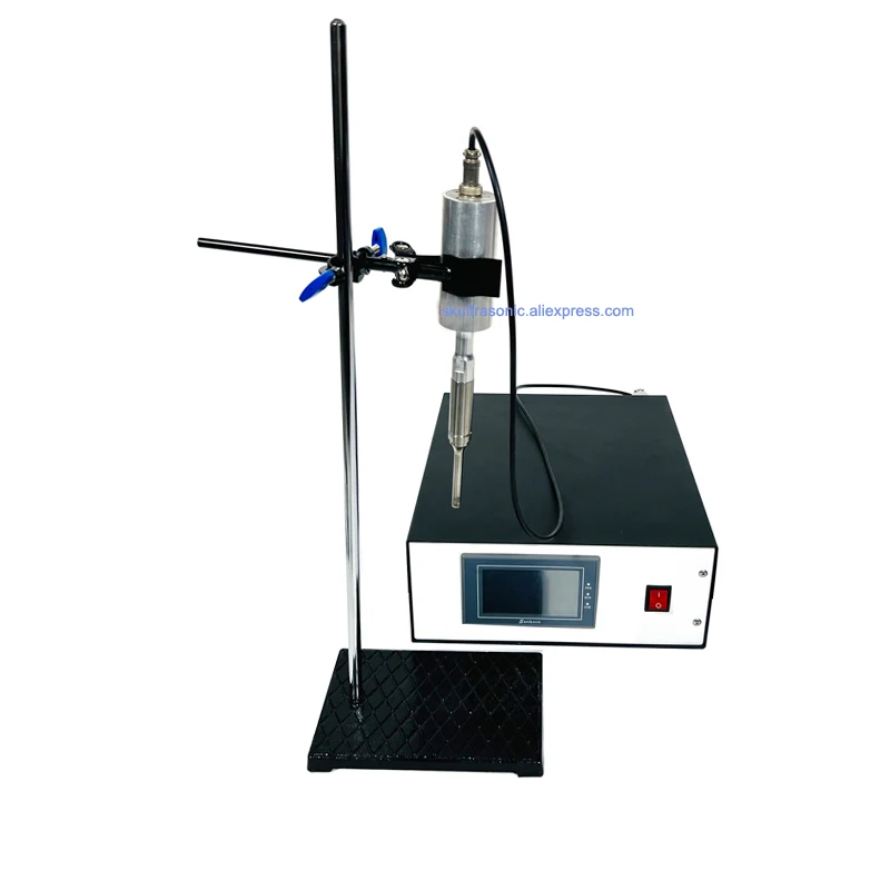 Mini Ultrasonic Probe Sonicator And Support For 50-150ML Laboratory Chemical Reactor