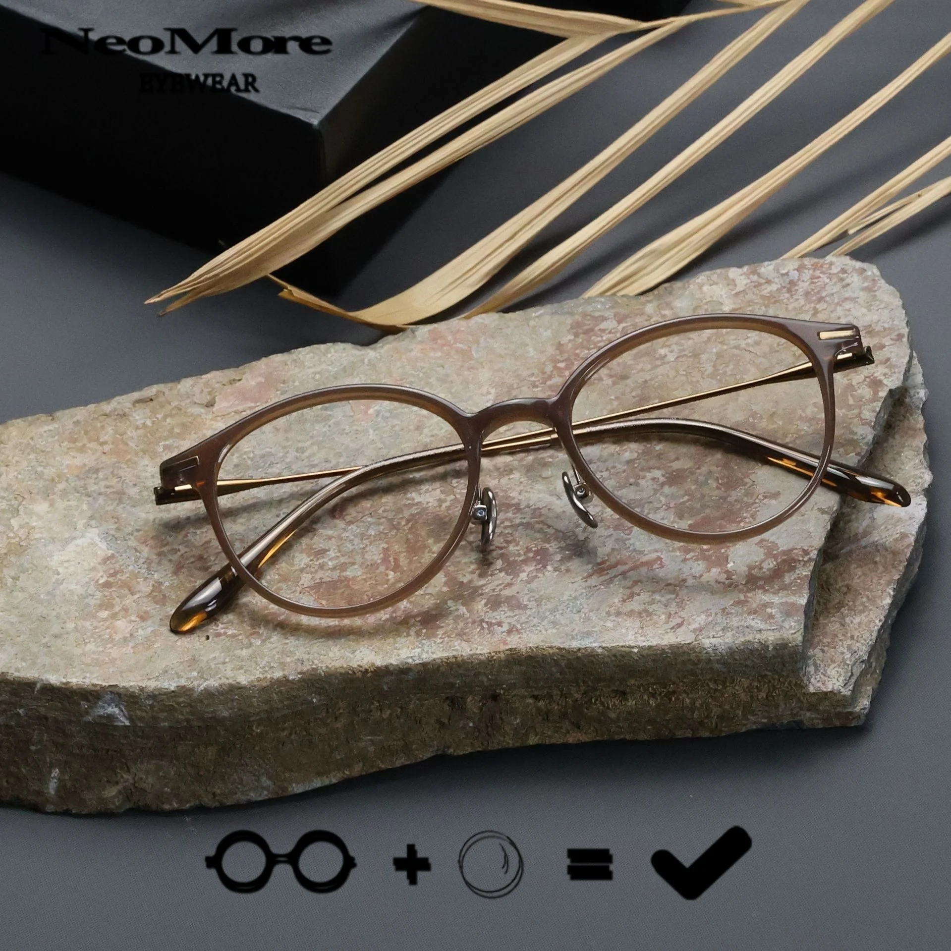 

Minimalist Fashion Prescription Myopia Glasses Progressive Multifocal Eyeglasses Optical FormulaPhotochromic Myopia Eyeglass