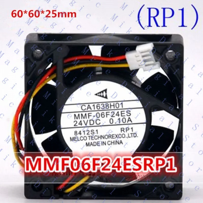 

H CA1638H01 MMF-06F24ES-RP1 FOR Mitsubishi Inverter Cooling Fan 24V 0.1A 6025