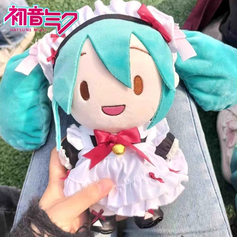 New Genuine Japanese Hatsune Miku Miku Doll Cute Fufu Cartoon Doll Toys Cartoon Peripheral Toys Lovely Christmas Girls Gift