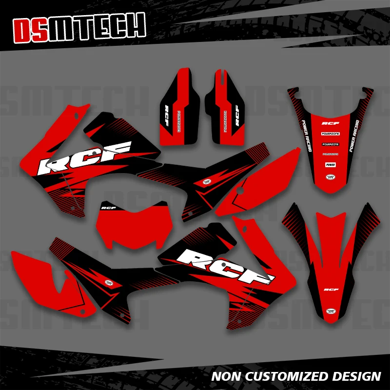 

DSMTECH For HONDA CRF250L CRF 250L 2012 2013 2014 2015 2016 2017 2018 2019 2020 Graphics Decals Stickers Motorcycle 002