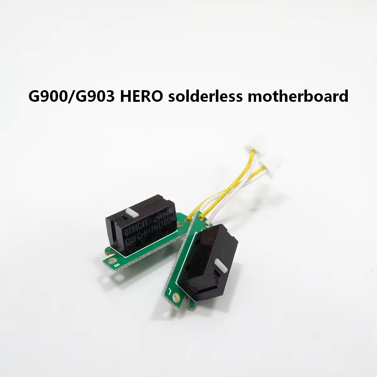For Logitech G900 G903 HERO Button Micro Switch PCB Board No Solder Double Click Repair Part Silent