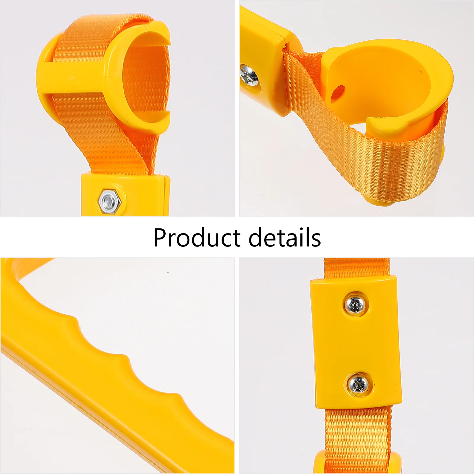 

2Pcs TrashCanHandle CarAccessory SubwaysRing VehicleEnvironmental Abs TrainsStrap SafeDurable CarInteriorExteriorDecoration