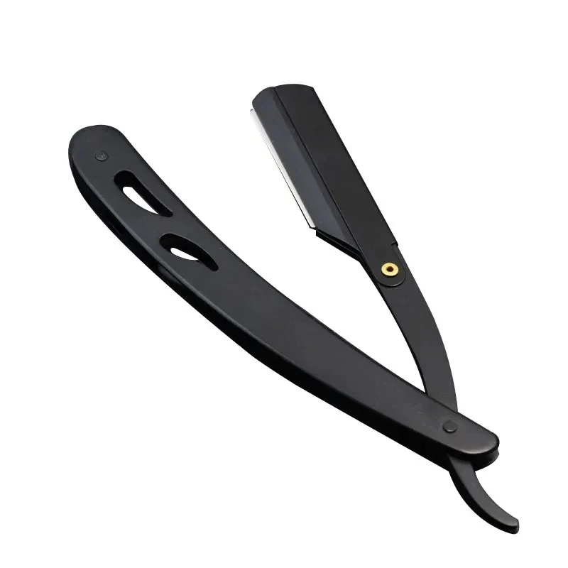 1/2/3Pcs Professional Manual Shaver Straight Edge Stainless Steel Barber Razor Men Folding Shaving Shave Beard Cutter