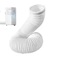 Manguera de aire acondicionado portátil, rosca antihorario de 15cm y 13cm de diámetro, longitud hasta 300mm, manguera de CA para tienda, ventana RV al aire libre