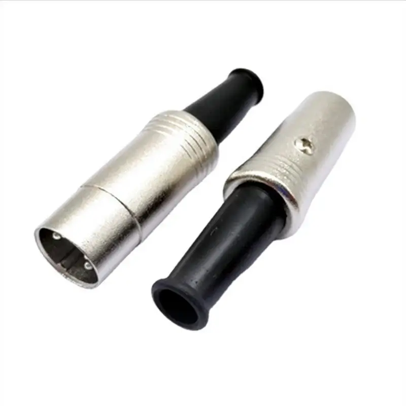 1/2Pcs Microphone Audio Cable Plug Connector MIC Cable Terminal Plug 5 Pin DIN Midi Connector Cable Audio Adapter Male Plug