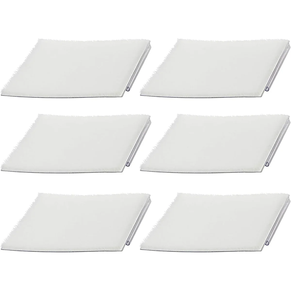 6 Pack of Paint Edger Replacement Pads - Pad Refills for Edger - Replacement Pad Refills for Paint Edger Tool