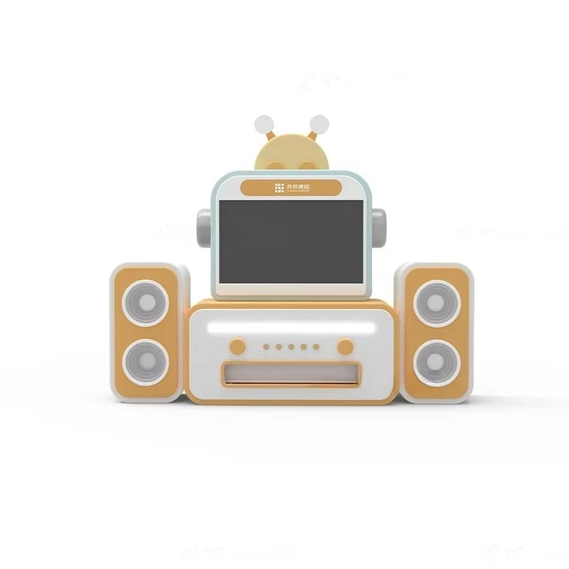 어린이 놀이 장비 노래방 세트 컨트롤 데스크 소파 테이블 장식용 스피커 인터랙티브 놀이 장비