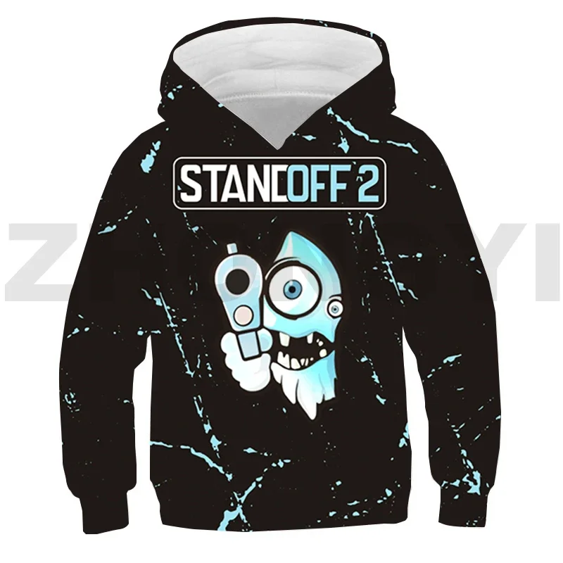 

Cool Boys Standoff 2 Printed Pullovers 3D High Street Casual Anime Clothes Kids Girls Cosplay Costume Fashion Autumn Long Sleeve