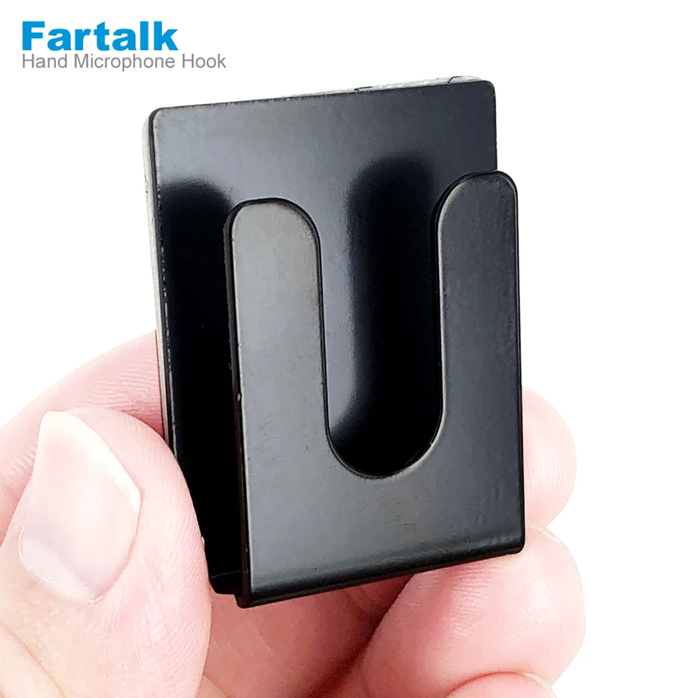 Universele Houder Hand Microfoon Clip Haak Voor Motorola Kenwood Yeasu Tyt Hytera Baofeng Auto Radio Walkie Talkie