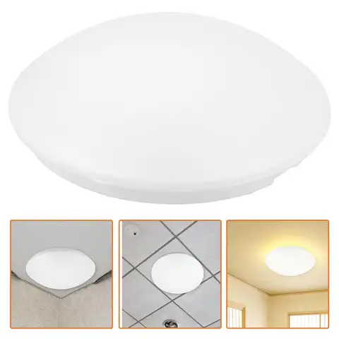 Fivela rotativa luz de emergência sombra teto substituição capa downlight perto para cúpula abajur plástico capa