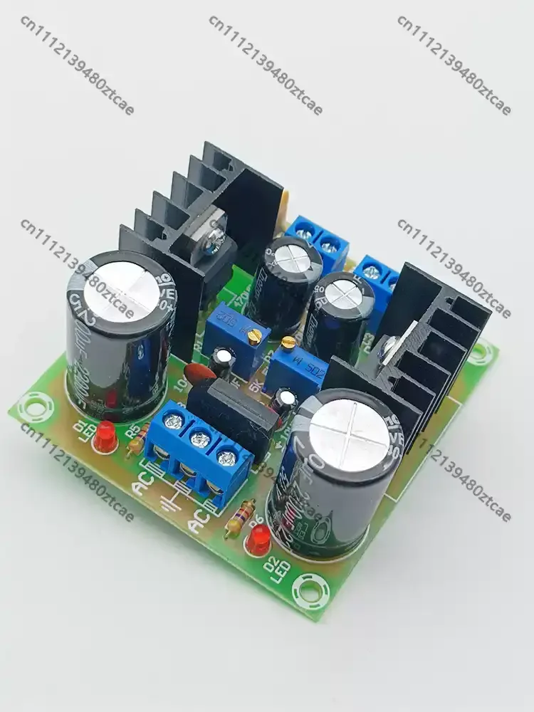 LM317+LM337 Dual Polarity Adjustable Power Supply Board Kit Negative Voltage Regulator DIY Components