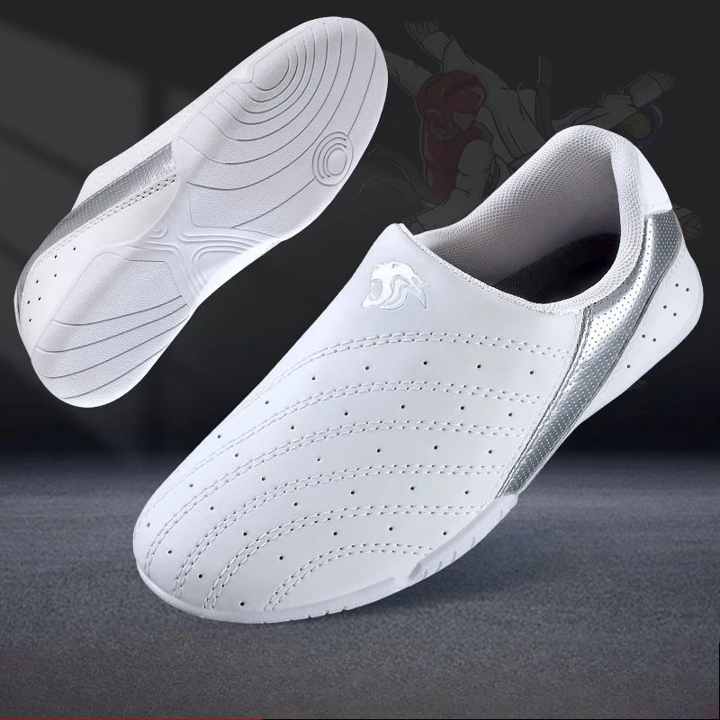 أحذية التايكوندو الأصلية للأزواج، أحذية رياضية ناعمة من الأسفل للرجال لتدريب فنون الدفاع عن النفس، أحذية رياضية مريحة للمنافسة #2