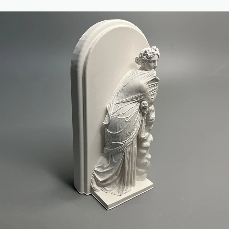 اللوفر الثناء آلهة الجص تمثال مكتب الديكور الحلي الأسطورية الفنية النحت غرفة الديكور الجمالي #4