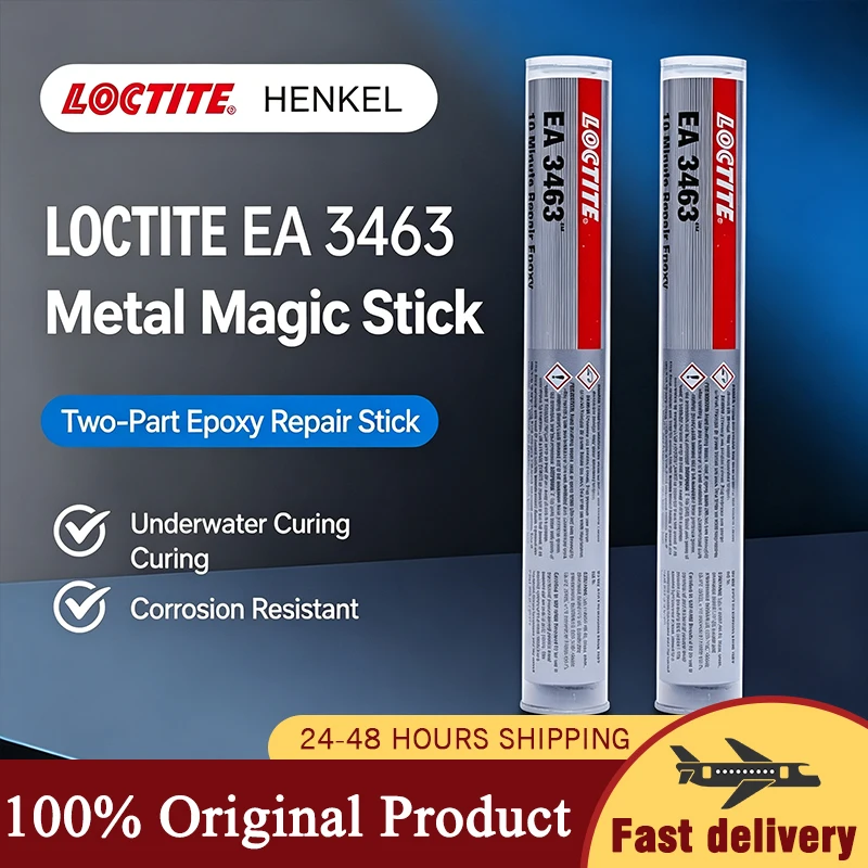 オリジナル-ロックタイト-ea-3463-マジックメタルスティック-10分で硬化する補修用エポキシ樹脂-113g-エポキシ樹脂系充填材