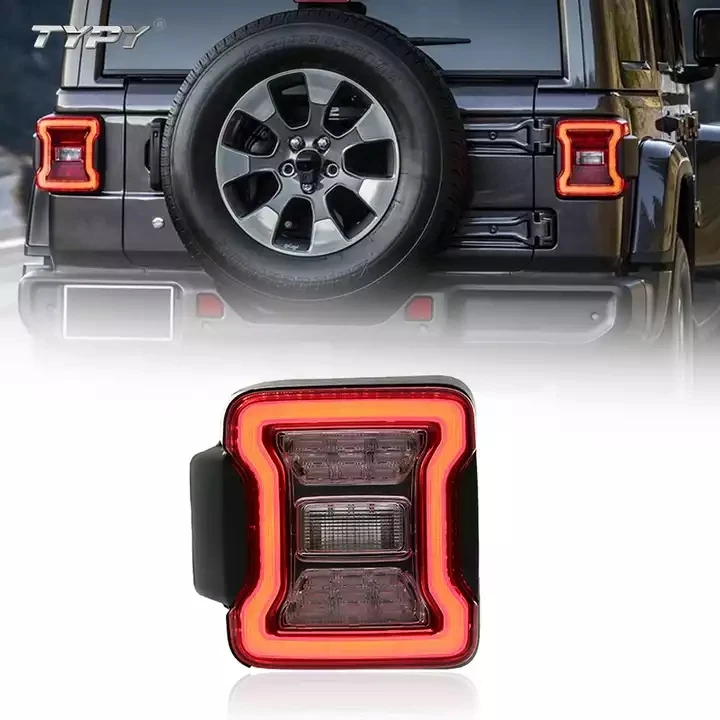 

Modern Design Tail Lights JL Style LED Taillight Modified Accessories Rear Lamp For Jeep Wrangler JK 2018-2021