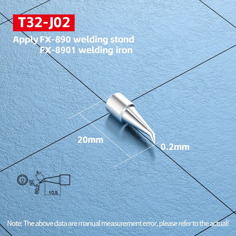 OEM T32 series soldering tip T32-BC2 T32-D32 T32-KU T32-J02 T32-B T32-I For HAKKO FX-890 soldering station FX8901 soldering iron