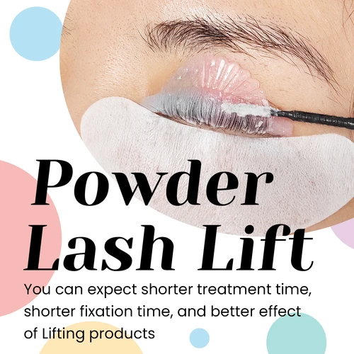 Imagen 2 del producto PERMANIA 5g polvo para levantar pestañas Super mezcla solución para permanente de pestañas lograr sin pegamento para levantamiento de pestañas coreano herramienta de belleza y salud