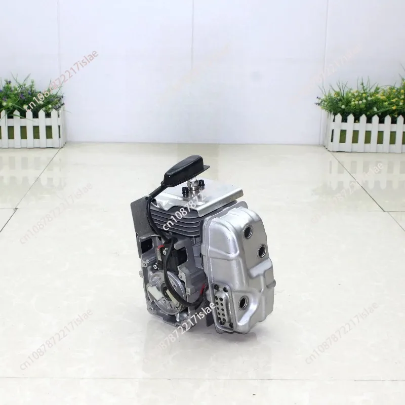 8500 Backpack Blower Engine, 75.6cc Two-Stroke Gas Motor for Snow Blower Leaf Blower Replacement