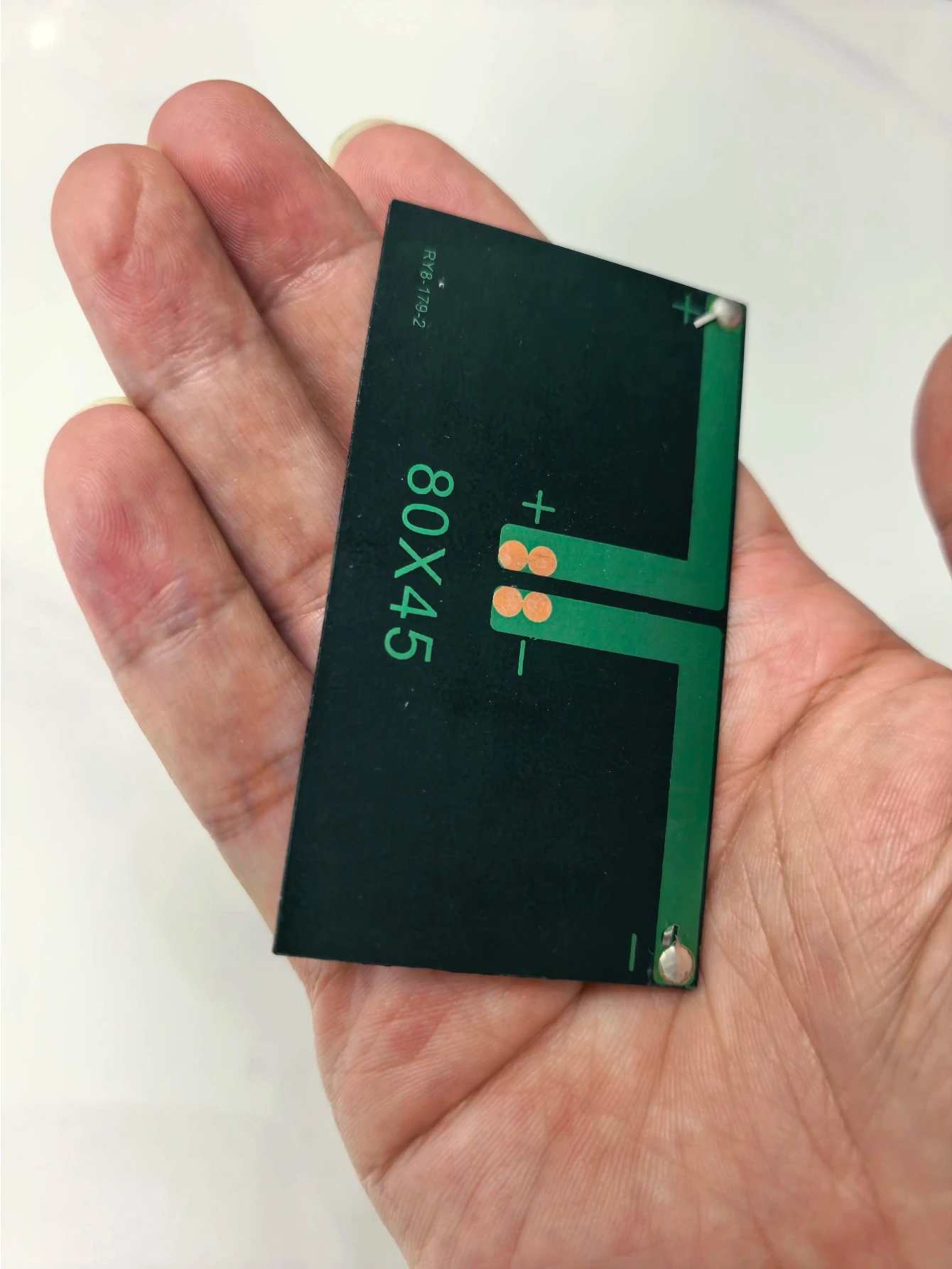1PCS‑4PCS 80x45mm 5V 80MA Mini Solar Panel 0.4W Single Crystal Epoxy Solar Cell DIY Charging Module For Battery Cell Phone
