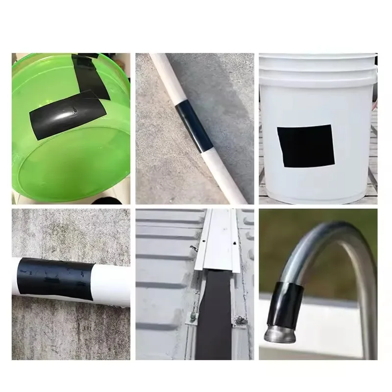 1Piece Waterproof Leak Repair Tape Water Bucket Leak Sealing PVC Pipe Strong Water Pipe Repair Leak Sealing Repair Tape