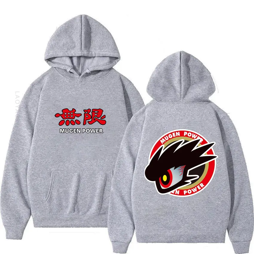 

JDM Modified Car MUGEN POWER Theme Hoodie Women Men Printed Hoodie Loose Casual Hoody Sweatshirt Unisex Long Sleeve Pullover