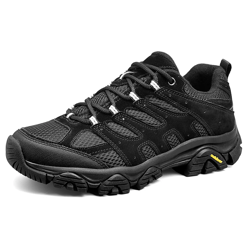 HIKEUP Big Size High-Top Hiking Shoes for Men Women - Breathable Ankle Support Trekking Mountaineering Footwear