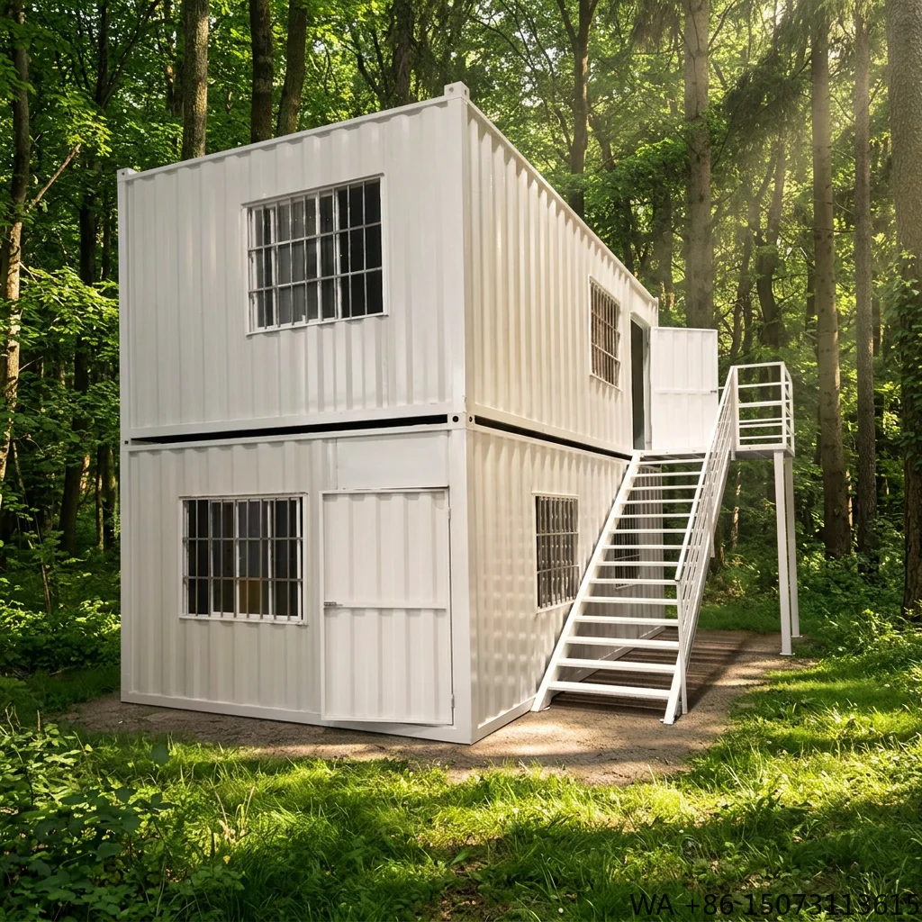 Flat Pack Container House Quick Assembly Modular Foldable Home 20ft 40ft Complete Prefab Solution for Office