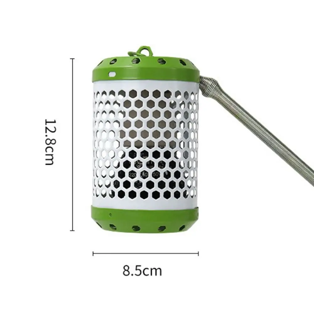 Imagen 6: Lámpara antimordida para preservación del calor de loros y mascotas, lámpara calefactora de cerámica sin quemaduras, fácil de instalar, cable metálico a prueba de masticar