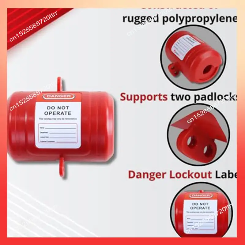 

ABNR Electrical Plug Lock For Lockout Tagout - 220 Volt Power Cord Lockout Device,Extension Cord Lock,Industrial Grade